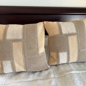 The Sak Set of 2 Woven Pillow Case Cover
